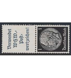 Deutsches Reich Zusammendruck S167 postfrisch Hindenburg 1939 (A12+1)