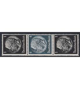 Deutsches Reich Zusammendruck S174 postfrisch Hindenburg 1939 (1+4+1)