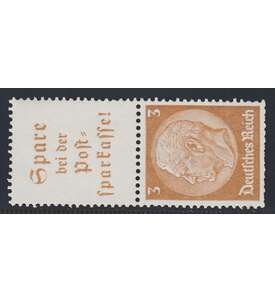 Deutsches Reich Zusammendruck S175 postfrisch Hindenburg 1939 (A13.1+13)