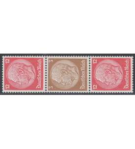 Deutsches Reich Zusammendruck S180 postfrisch ** Hindenburg 1939 (12+3+12)