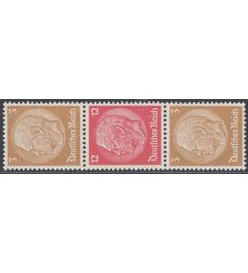 Deutsches Reich Zusammendruck S182 postfrisch ** Hindenburg 1939 (3+12+3)