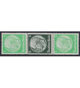 Deutsches Reich Zusammendruck S188 postfrisch ** Hindenburg 1939 (5+6+5)