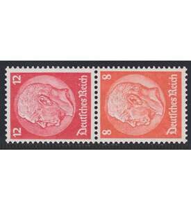 Deutsches Reich Zusammendruck S199 postfrisch ** Hindenburg 1939 (12+8)