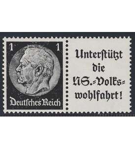 Deutsches Reich Zusammendruck W91 postfrisch ** Hindenburg EHG2 (1+A8.3)