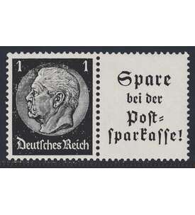 Deutsches Reich Zusammendruck W97 postfrisch ** Hindenburg EHG3 (1+A13.2)