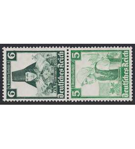 Deutsches Reich Zusammendruck S233 postfrisch ** Nothilfe 1935 Trachten (6+5)