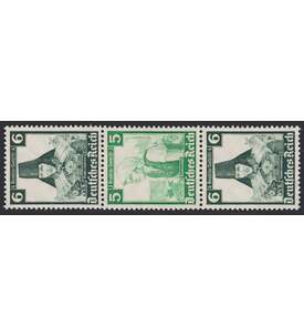 Deutsches Reich Zusammendruck S234 postfrisch ** Nothilfe 1935 Trachten (6+5+6)