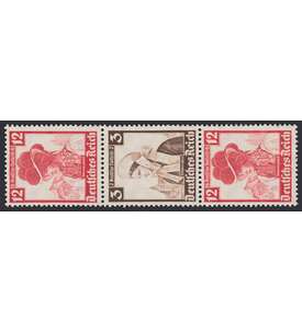 Deutsches Reich Zusammendruck S236 postfrisch ** Nothilfe Trachten (12+3+12)