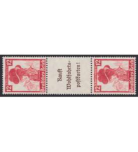 Deutsches Reich Zusammendruck S242 postfrisch ** Nothilfe Trachten (12+A7+12)