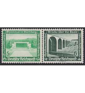 Deutsches Reich Zusammendruck W119 postfrisch ** Winterhilfe 1936 (5+6)