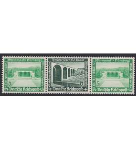 Deutsches Reich Zusammendruck W120 postfrisch ** Winterhilfe 1936 (5+6+5)