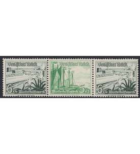 Deutsches Reich Zusammendruck W124 postfrisch ** Winterhilfe  1937 (6+5+6)