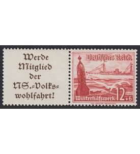 Deutsches Reich Zusammendruck  W127 postfrisch ** Winterhilfe 1937 (A11.2+12)