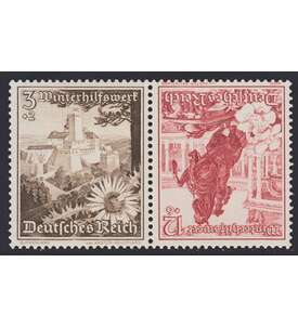 Deutsches Reich Zusammendruck K34 postfrisch ** Winterhilfe 1938 (3+12)
