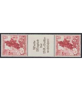 Deutsches Reich Zusammendruck S254 postfrisch ** Winterhilfe 1938 (12+A11.3+12)