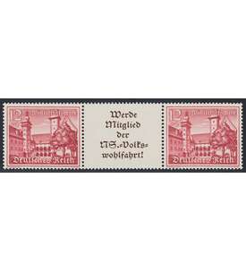 Deutsches Reich Zusammendruck W143 postfrisch ** Winterhilfe 1939 (12+A11.4+12)