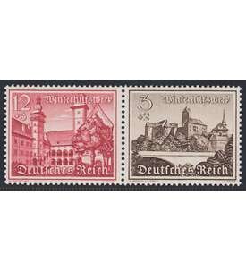 Deutsches Reich Zusammendruck W146 postfrisch ** Winterhilfe 1939 (12+3)