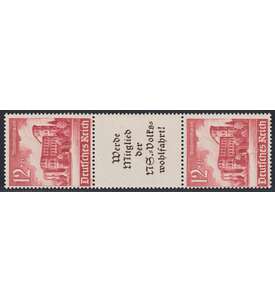 Deutsches Reich Zusammendruck S263 postfrisch ** Winterhilfe 1940 (12+A11.3+12)