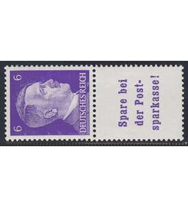 Deutsches Reich Zusammendruck S284 postfrisch Hitler 1941 (6+A13.4)