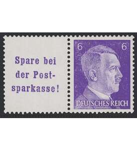 Deutsches Reich Zusammendruck W154 postfrisch Hitler 1941 (A13.4+6)