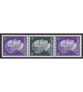 Deutsches Reich Zusammendruck S293 postfrisch Hitler 1941 aus Rollen (6+4+6)
