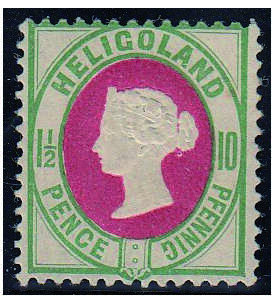 Helgoland Nr. 14d ungestempelt