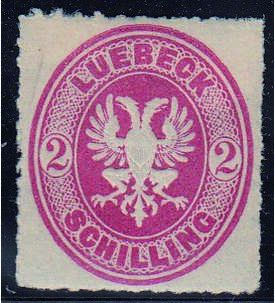 Lbeck Nr. 10 ungestempelt