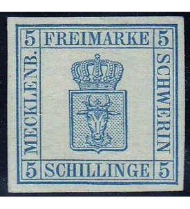 Mecklenburg-Schwerin           Nr. 3 ungestempelt