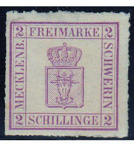 Mecklenburg-Schwerin           Nr. 6a ungestempelt