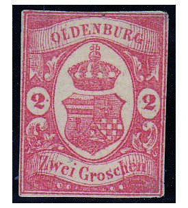 Oldenburg Nr. 13 ungestempelt