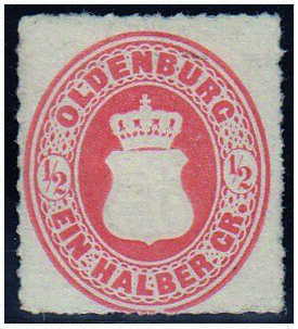 Oldenburg Nr. 16Aa ungestemp.