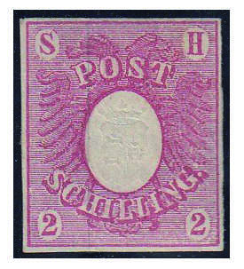 Schleswig-Holstein             Nr. 2a ungestempelt