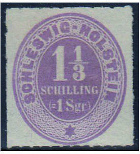 Schleswig-Holstein             Nr. 10 ungestempelt