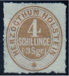 Schleswig-Holstein             Nr. 25 ungestempelt