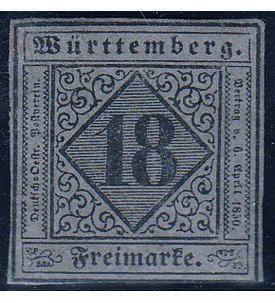 Wrttemberg Nr. 5I ungestemp.