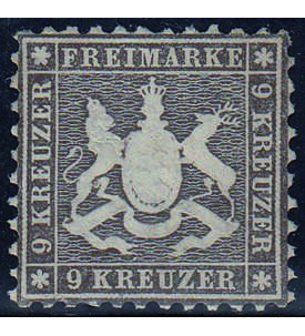 Wrttemberg Nr. 28d ungestemp.