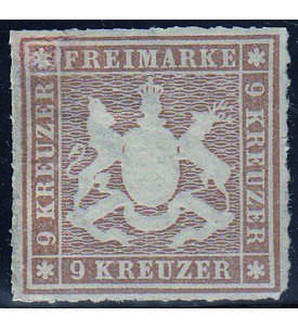 Wrttemberg Nr. 33b ungestemp.