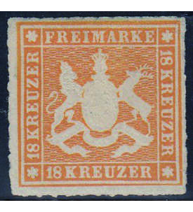 Wrttemberg Nr. 34 ungestemp.