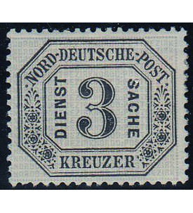 Norddeutscher Postbezirk       Dienst Nr. 8 ungestempelt
