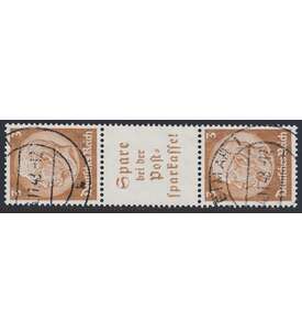 Deutsches Reich Zusammendruck S178 gestempelt Hindenburg 1939 (3+A13.1+3)