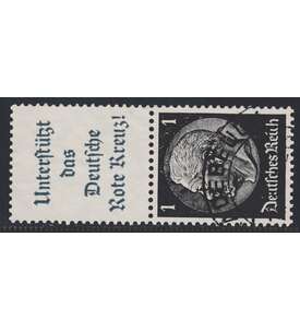 Deutsches Reich Zusammendruck S211 gestempelt Hindenburg 1940 (A17.1+1)