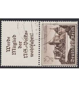 Deutsches Reich Zusammendruck S257 gestempelt Winterhilfe 1939 (A11.4+3)