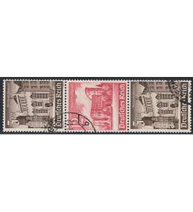 Deutsches Reich Zusammendruck S269 gestempelt Winterhilfe 1940 (3+12+3)