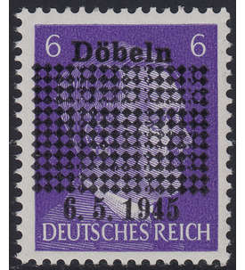 Deutsche Lokalausgabe Döbeln Nr. 1 a postfrisch