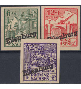 Deutsches Lokalausgabe Eilenburg Nr. I-III B postfrisch