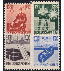 Deutsche Lokalausgabe Großräschen Nr. 43-46 A postfrisch **