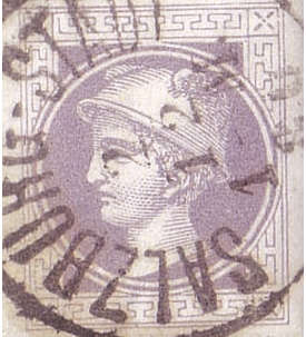 sterreich Nr. 42 gestempelt   Merkurkopf Zeitungsmarke 1867