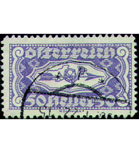 sterreich Nr. 417 gestempelt Drucksachen-Eilmarken 1922