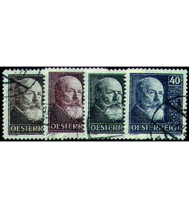 sterreich Nr. 494-497 gestempelt Dr. Michael Hainisch 1928