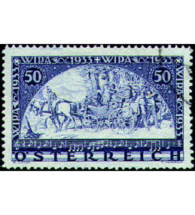sterreich Nr. 555A gestempelt WIPA 1933 gew. Papier